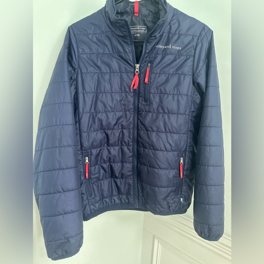 Vineyard Vines boys’ lightweight, puffer jacket